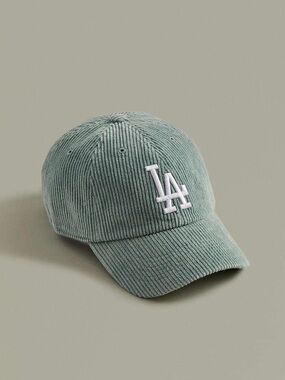 NWT ‘47 LA Dodgers Baseball Hat Corduroy Mint Green